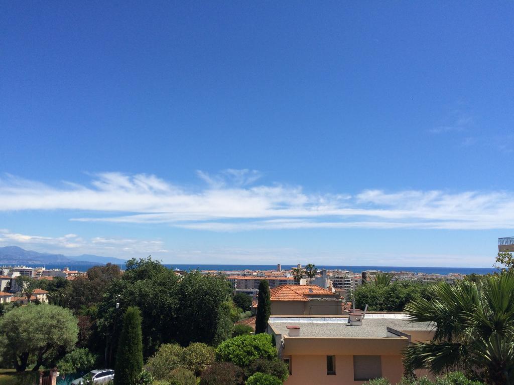 Vue Mer, Terrasse Et Parking Prive Antibes Room photo